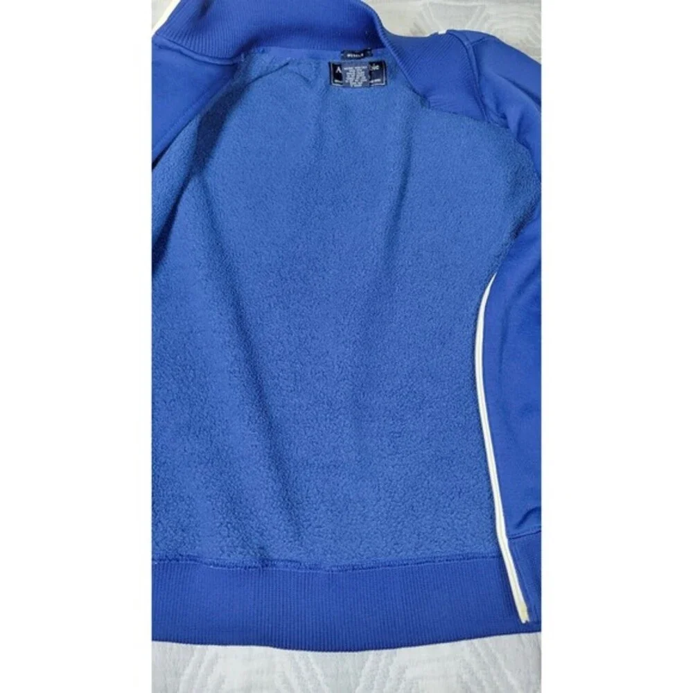 Abercrombie & Fitch Muscle Track Jacket Men’s Medium – Blue Full Zip Winged Foot